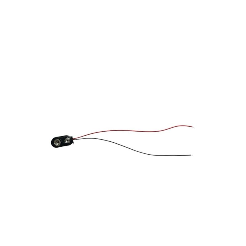 CLIP BATERIA 9V 180°
