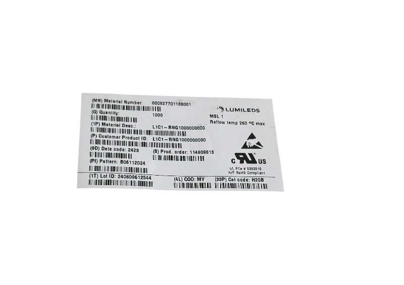 LED L1C1-RNG1000000000 VERMELHO