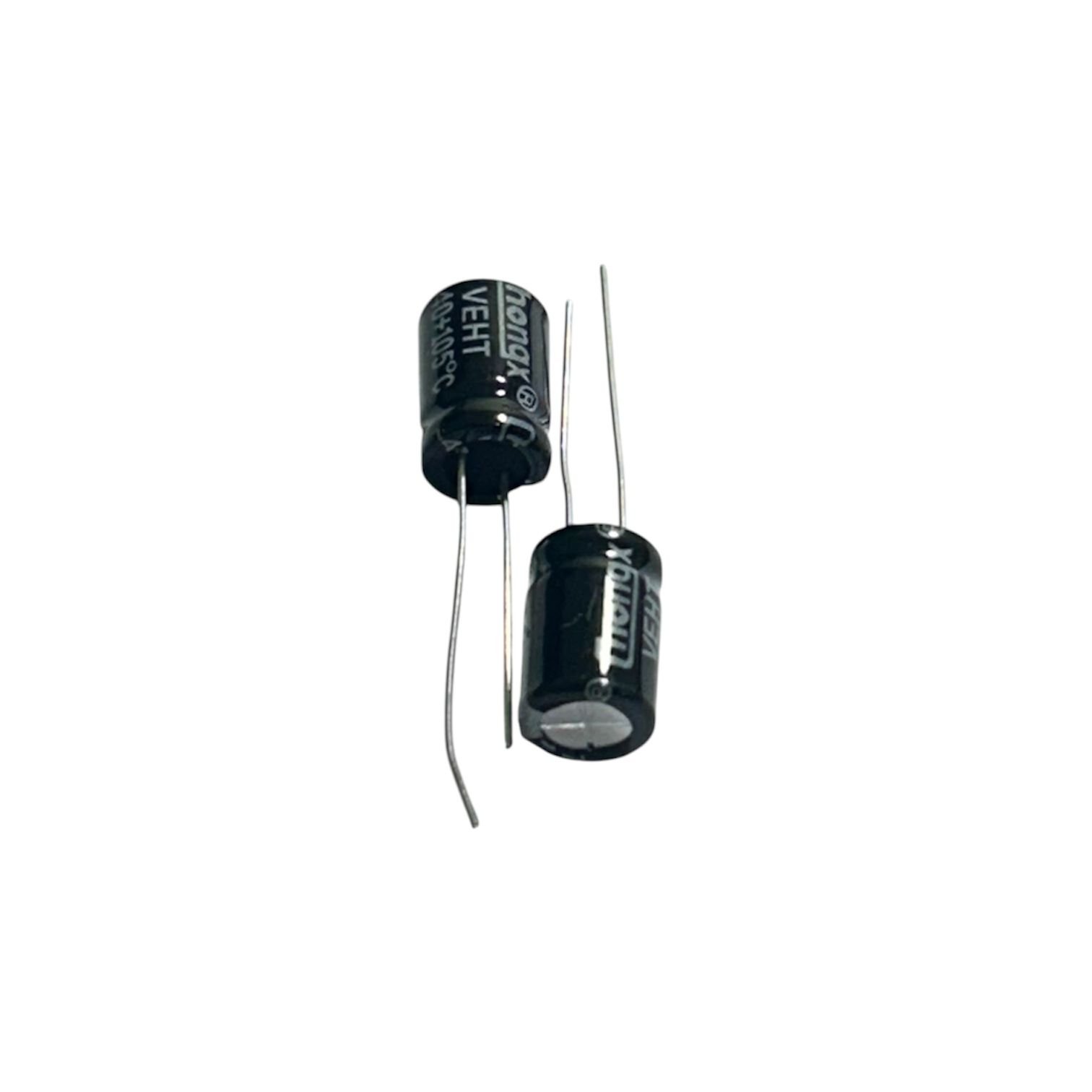 CAP. ELCO RADIAL 470UF/16V PTH - Viptech Comercial Eletrônica